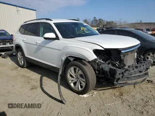 2021 Volkswagen Atlas SE z VIN 1V2HR2CA3MC550966, wystawiony jako Copart lot #44736935 z przebiegiem 91 152 mil mil oraz Szkoda całkowita • Salvage title. Historia ofert i sprzedaży dostępna na DreamBid. Obrazek 4.