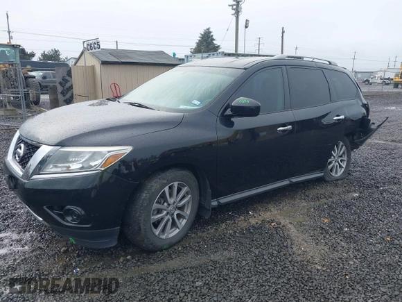 2015 Nissan Pathfinder SV with VIN 5N1AR2MN8FC706485, listed as a IAAI auction lot 40790335 with 123,342 mi miles. Bid and sale history available at carsss.com. Image 17.