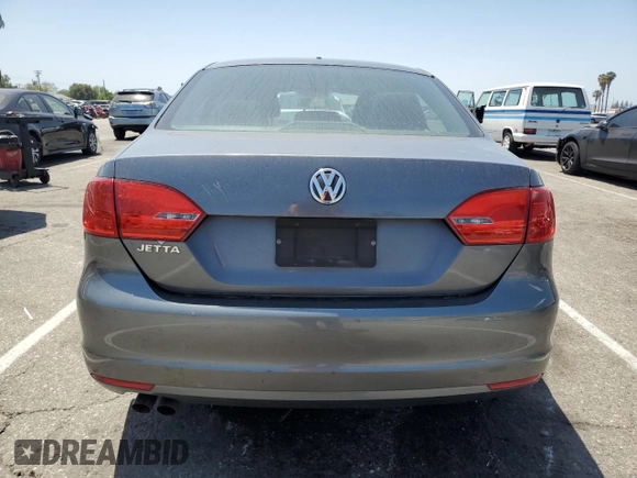 2012 Volkswagen Jetta S with VIN 3VW2K7AJXCM376416, listed as a Copart auction lot 56634835 with 112,086 mi miles and Salvage title. Bid and sale history available at DreamBid. Image 6.