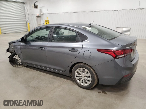2018 Hyundai Accent SEL with VIN 3KPC24A35JE026609, listed as a Copart auction lot 79036613 with 104,833 mi miles. Bid and sale history available at carsss.com. Image 2.