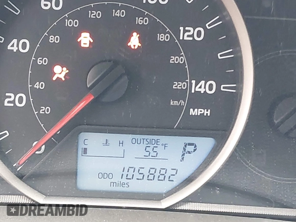 2013 Toyota RAV4 LE with VIN 2T3BFREV9DW022354, listed as a IAAI auction lot 42303979 with 105,882 mi miles and . Bid and sale history available at DreamBid. Image 15.
