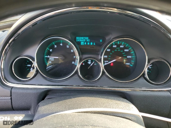 2017 Buick Enclave Leather with VIN 5GAKVBKD6HJ126084, listed as a Copart auction lot 47248375 with 149,665 mi miles and Non Repairable. Bid and sale history available at carsss.com. Image 9.