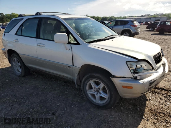 2001 Lexus RX 300 with VIN JTJHF10U310197352, listed as a Copart auction lot 53734165 with 215,879 mi miles and Clean Title. Bid and sale history available at DreamBid. Image 4.