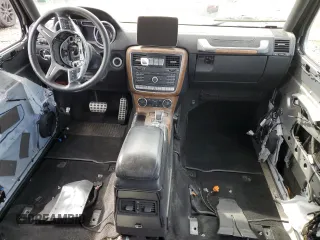 2018 Mercedes-Benz G-Class AMG G 63 with VIN WDCYC7DHXJX288809, listed as a Copart auction lot 45924154 with 0 mi miles and Salvage Title. Bid and sale history available at carsss.com. Image 8.