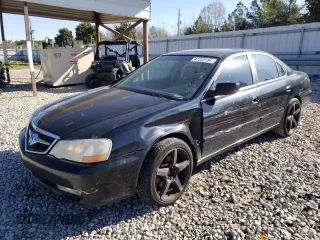 2003 Acura TL with VIN 19UUA56663A041370, listed as a Copart auction lot 62741844 with 319,180 mi miles and Salvage Title. Bid and sale history available at carsss.com. Image 1.