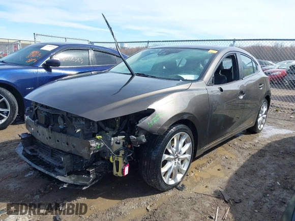 2014 Mazda 3 S Grand Touring with VIN JM1BM1M39E1149581, listed as a IAAI auction lot 41813917 with 143,019 mi miles and . Bid and sale history available at DreamBid. Image 19.