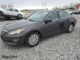 2011 Honda Accord Sdn LX with VIN 1HGCP2F32BA154018, listed as a Copart auction lot 51311825 with 167,888 mi miles and Salvage Title. Bid and sale history available at carsss.com. Image 1.