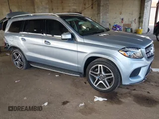 2018 Mercedes-Benz GLS 550 z VIN 4JGDF7DE0JB011693, wystawiony jako IAAI lot #41190111 z przebiegiem 38 746 mil mil oraz . Historia ofert i sprzedaży dostępna na DreamBid. Obrazek 1.