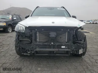 2023 Mercedes-Benz GLS with VIN 4JGFF8GE6PA985767, listed as a Copart auction lot 43654615 with 28,522 mi miles and Salvage Title. Bid and sale history available at carsss.com. Image 5.
