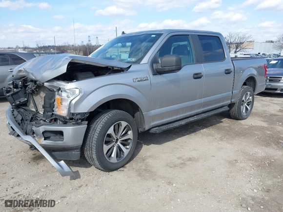 2020 Ford F-150 XL with VIN 1FTEW1EP0LFB83899, listed as a IAAI auction lot 41646039 with 151,358 mi miles. Bid and sale history available at carsss.com. Image 16.