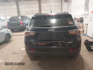 2020 Jeep Compass Latitude with VIN 3C4NJDBB7LT157086, listed as a IAAI auction lot 41263623 with 103,783 mi miles and . Bid and sale history available at DreamBid. Image 16.