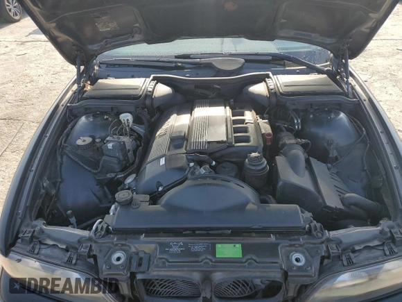 2000 BMW 5 Series 528iA with VIN WBADM6349YGU04874, listed as a Copart auction lot 45578875 with 89,674 mi miles and Salvage Title. Bid and sale history available at carsss.com. Image 11.