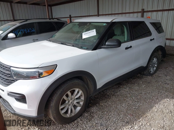 2021 Ford Explorer with VIN 1FMSK7BH4MGB28491, listed as a IAAI auction lot 41824516 with 17,999 mi miles. Bid and sale history available at carsss.com. Image 18.