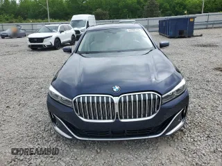 2020 BMW 7 Series 750i xDrive with VIN WBA7U2C03LCD17090, listed as a Copart auction lot 54480795 with 48,260 mi miles and Salvage title. Bid and sale history available at DreamBid. Image 5.