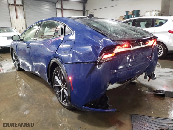 2023 Toyota Prius LE with VIN JTDADABU1P3006459, listed as a Copart auction lot 89402825 with 17,945 mi miles and Salvage Title. Bid and sale history available at carsss.com. Image 2.