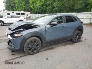 2024 Mazda CX-30 S Carbon Edition with VIN 3MVDMBCM2RM606411, listed as a Copart auction lot 61302005 with 16,256 mi miles and Salvage title. Bid and sale history available at DreamBid. Image 1.