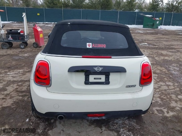 2019 MINI Cooper Convertible with VIN WMWWG5C52K3H07905, listed as a IAAI auction lot 41586262 with 108,742 mi miles. Bid and sale history available at carsss.com. Image 17.