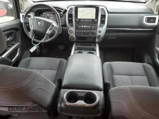 2021 Nissan Titan Pro-4X with VIN 1N6AA1ED7MN500195, listed as a Copart auction lot 56515535 with 88,826 mi miles and Salvage title. Bid and sale history available at DreamBid. Image 8.
