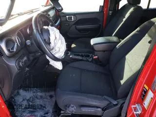2021 Jeep Wrangler Unlimited Sport S with VIN 1C4HJXDG7MW509859, listed as a Copart auction lot 42185545 with 41,805 mi miles and Salvage Title. Bid and sale history available at carsss.com. Image 7.