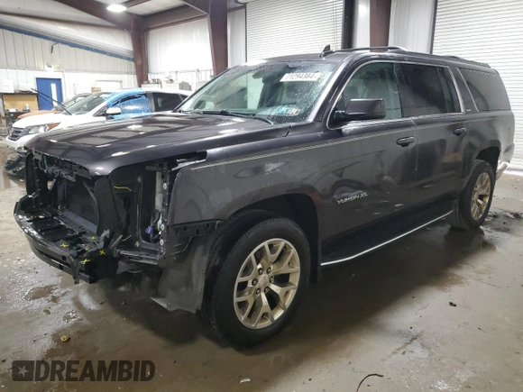 2016 GMC Yukon XL SLE with VIN 1GKS2FKC5GR335830, listed as a Copart auction lot 71294384 with 85,092 mi miles and Salvage Title. Bid and sale history available at carsss.com. Image 1.
