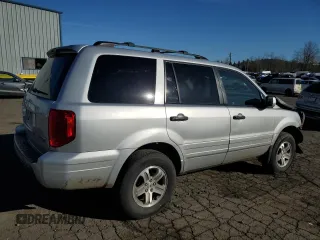 2003 Honda Pilot EX with VIN 2HKYF18403H554922, listed as a Copart auction lot 47303685 with 186,879 mi miles and Salvage Title. Bid and sale history available at DreamBid. Image 3.