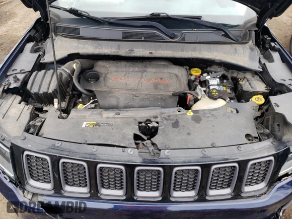 2019 Jeep Compass Trailhawk with VIN 3C4NJDDB2KT597762, listed as a Copart auction lot 53134575 with 85,119 mi miles and Salvage Title. Bid and sale history available at carsss.com. Image 12.