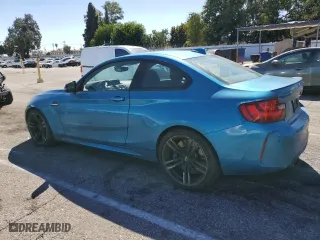 2017 BMW M2 with VIN WBS1H9C50HV786480, listed as a Copart auction lot 70715923 with 47,482 mi miles. Bid and sale history available at carsss.com. Image 2.
