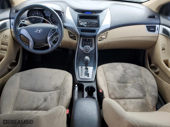 2013 Hyundai Elantra GLS PZEV with VIN 5NPDH4AE6DH293469, listed as a Copart auction lot 51676485 with 210,555 mi miles and Clean Title. Bid and sale history available at carsss.com. Image 8.