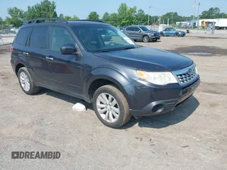 2012 Subaru Forester X Premium with VIN JF2SHBDC7CH455517, listed as a IAAI auction lot 42611928 with 152,575 mi miles and . Bid and sale history available at DreamBid. Image 1.