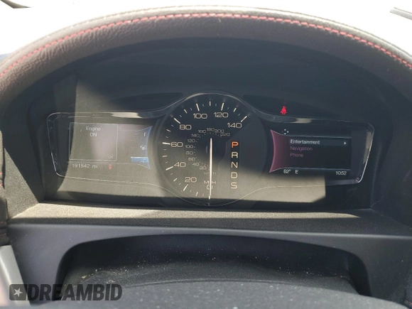 2014 Lincoln MKX with VIN 2LMDJ8JK0EBL04478, listed as a Copart auction lot 53629895 with 191,542 mi miles and Salvage Title. Bid and sale history available at carsss.com. Image 9.