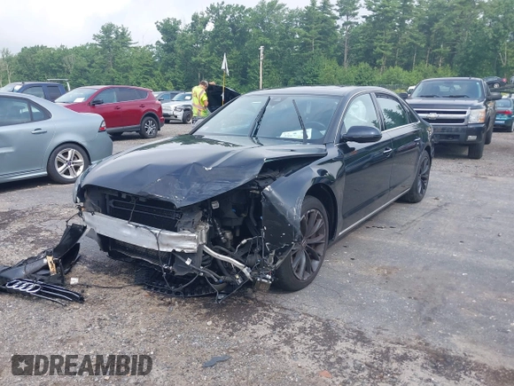 2012 Audi A8 with VIN WAURVAFDXCN017546, listed as a IAAI auction lot 39830968 with 123,089 mi miles and . Bid and sale history available at DreamBid. Image 18.