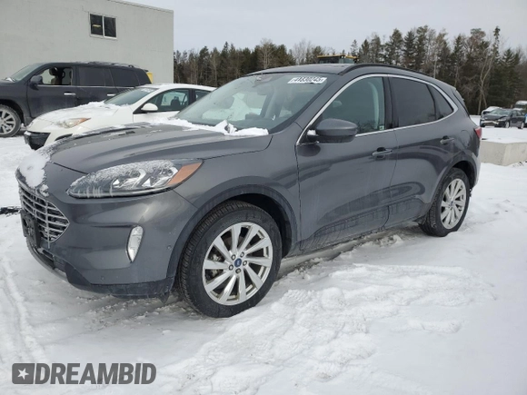 2021 Ford Escape Titanium Hybrid с VIN 1FMCU9DZ6MUA77030, выставлен на аукционе Copart как лот 41830245 с пробегом 83 474 миль миль и Списание • Salvage title. История ставок и продаж доступна на DreamBid. Изображение 1.