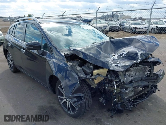 2017 Subaru Impreza Limited with VIN 4S3GTAT64H3737398, listed as a IAAI auction lot 41881726 with 54,879 mi miles. Bid and sale history available at carsss.com. Image 1.