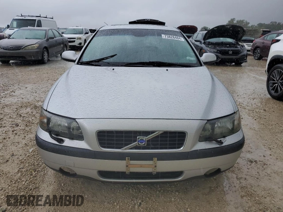 2003 Volvo S60 2.4L with VIN YV1RS61T532243853, listed as a Copart auction lot 73828484 with 0 mi miles and Non Repairable. Bid and sale history available at carsss.com. Image 5.