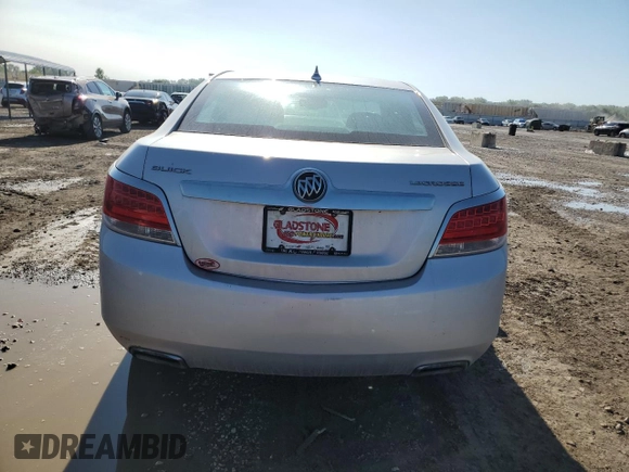 2012 Buick LaCrosse Leather с VIN 1G4GC5E32CF343511, выставлен на аукционе Copart как лот 58705155 с пробегом 197 496 миль миль и Списание • Salvage title. История ставок и продаж доступна на DreamBid. Изображение 6.