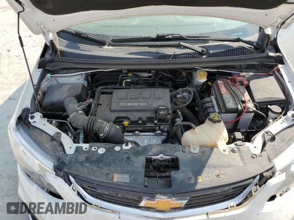 2020 Chevrolet Sonic LT with VIN 1G1JG6SB8L4116988, listed as a Copart auction lot 56919895 with 50,086 mi miles and Clean title. Bid and sale history available at DreamBid. Image 11.