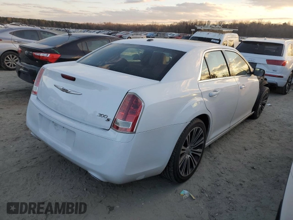 2013 Chrysler 300 with VIN 2C3CCABG4DH515478, listed as a Copart auction lot 42121035 with 212,023 mi miles and Salvage Title. Bid and sale history available at carsss.com. Image 3.
