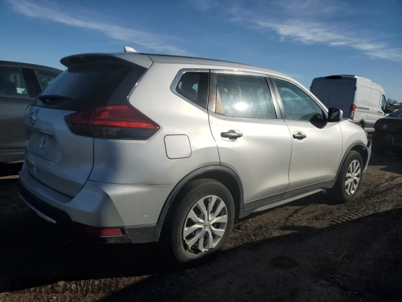 2017 Nissan Rogue SV with VIN KNMAT2MT8HP540548, listed as a Copart auction lot 43464385 with 130,655 mi miles and Salvage title. Bid and sale history available at DreamBid. Image 3.