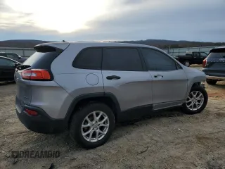 2014 Jeep Cherokee Sport with VIN 1C4PJLAB1EW123520, listed as a Copart auction lot 47265765 with 158,934 mi miles and Salvage Title. Bid and sale history available at DreamBid. Image 3.
