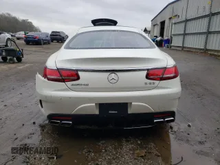 2020 Mercedes-Benz S 63 AMG with VIN WDDXJ8JB2LA041003, listed as a Copart auction lot 43988115 with Not Provided miles and Salvage Title. Bid and sale history available at DreamBid. Image 6.