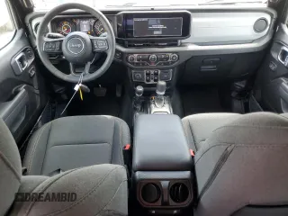 2024 Jeep Wrangler Sport S with VIN 1C4PJXDNXRW349946, listed as a Copart auction lot 56701185 with 6,310 mi miles and Salvage Title. Bid and sale history available at DreamBid. Image 8.