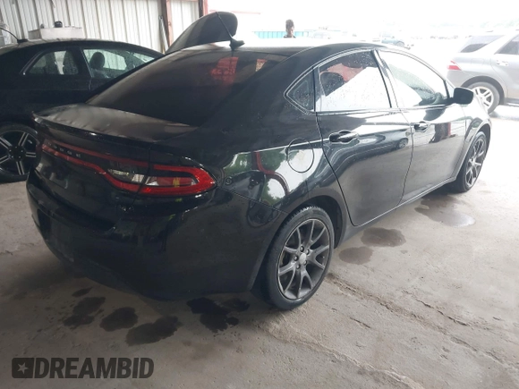 2016 Dodge Dart SE with VIN 1C3CDFAA7GD749932, listed as a IAAI auction lot 42158271 with 124,639 mi miles. Bid and sale history available at carsss.com. Image 4.