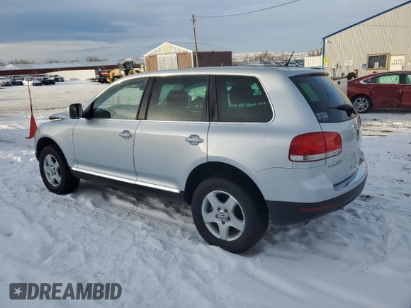 2007 Volkswagen Touareg V6 with VIN WVGZE77L57D000382, listed as a Copart auction lot 41463895 with 140,961 mi miles and Salvage Title. Bid and sale history available at DreamBid. Image 2.