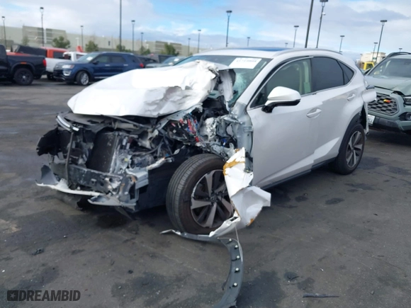 2021 Lexus NX with VIN JTJGARBZ9M5028428, listed as a IAAI auction lot 41719808 with 1 mi miles. Bid and sale history available at carsss.com. Image 2.