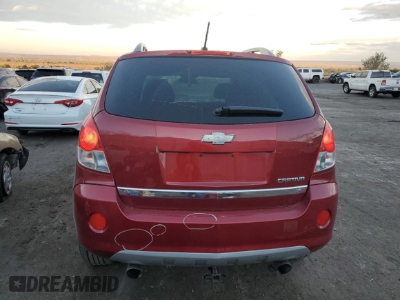 2012 Chevrolet Captiva Sport LT with VIN 3GNAL3E55CS636063, listed as a Copart auction lot 76069454 with 124,568 mi miles and Salvage Title. Bid and sale history available at DreamBid. Image 6.
