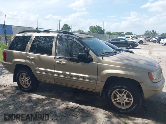 1999 Jeep Grand Cherokee Limited with VIN 1J4GW68S3XC580949, listed as a IAAI auction lot 42502949 with 150,520 mi miles and . Bid and sale history available at DreamBid. Image 6.