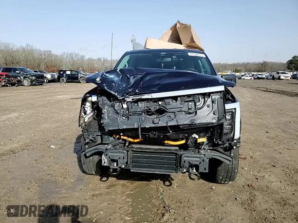 2022 Ford F-150 Lightning Pro с VIN 1FTVW1EL6NWG04931, выставлен на аукционе Copart как лот 43184675 с пробегом 26 616 миль миль и Списание • Salvage title. История ставок и продаж доступна на DreamBid. Изображение 10.