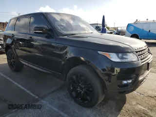 2017 Land Rover Range Rover Sport HSE with VIN SALWR2FV6HA160512, listed as a Copart auction lot 51168075 with 78,175 mi miles and Salvage Title. Bid and sale history available at carsss.com. Image 4.