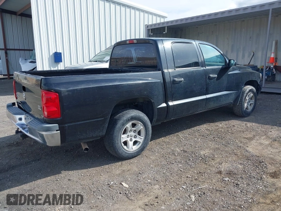2006 Dodge Dakota SLT with VIN 1D7HE48NX6S596684, listed as a IAAI auction lot 41992956 with 255,526 mi miles and . Bid and sale history available at carsss.com. Image 4.