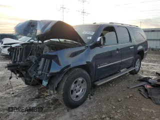 2009 Chevrolet Suburban LTZ with VIN 1GNFK36349R136543, listed as a Copart auction lot 87107354 with 0 mi miles and Salvage Title. Bid and sale history available at carsss.com. Image 1.
